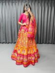 2LATEST SILK DIGITAL PRINTED LEHENGA CHOLI WITH DUPATTA FESTIVE WEAR WHOLESALE PRICE ETHNIC GARMENT (9)