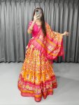 2LATEST SILK DIGITAL PRINTED LEHENGA CHOLI WITH DUPATTA FESTIVE WEAR WHOLESALE PRICE ETHNIC GARMENT (9)