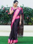 2NEW ARRIVAL BANARASI GOLD WEAVING WORK SAREE WITH UNSTITCHED BLOUSE FESTIVE WEAR WHOLESALE PRICE ETHNIC GARMENT (15)