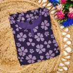 2NEW ARRIVAL ORGANZA FLOWER PRINTED KURTI CASUAL WEAR WHOLESALE PRICE ETHNIC GARMENT (9)