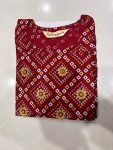 2NEW ARRIVAL RAYON BANDHANI PRINTED KURTI CASUAL WEAR WHOLESALE PRICE ETHNIC GARMENT (9)