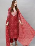 2NEW ARRIVAL RAYON SLUB EMBROIDERY SEQUENCE WORK TOP BOTTOM WITH DUPATTA FESTIVE WEAR WHOLESALE PRICE ETHNIC GARMENT (10)