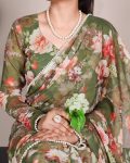 2RICH LOOK GEORGETTE DIGITAL PRINT AND PEARL LACE BORDER WORK SAREE WITH UNSTITCHED BLOUSE PARTY WEAR WHOLESALE PRICE ETHNIC GARMENT (6)