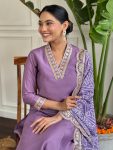 2RICH LOOK VISCOSE SILK SEQUENCE CODING EMBROIDERY WORK TOP BOTTOM WITH DUPATTA FESTIVE WEAR WHOLESALE PRICE ETHNIC GARMENT (16)