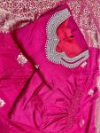 3DESIGNER BANANA SILK ZARI AND JACQUARD WORK WITH LINING WORK TOP BOTTOM WITH DUPATTA FESTIVE WEAR WHOLESALE PRICE ETHNIC GARMENT (2)