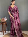 3FANCY MOSS SILK DIGITAL PRINTED READY TO WEAR SAREE WITH UNSTITCHED BLOUSE FESTIVE WEAR WHOLESALE PRICE ETHNIC GARMENT (17)