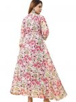 3LATEST GEORGETTE DIGITAL PRINTED GOWN CASUAL WEAR WHOLESALE PRICE ETHNIC GARMENT (12)