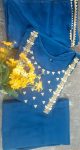 3NEW ARRIVAL RAYON SLUB EMBROIDERY WORK TOP BOTTOM WITH DUPATTA FESTIVE WEAR WHOLESALE PRICE ETHNIC GARMENT (13)