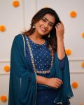 3NEW ARRIVAL RAYON SLUB EMBROIDERY WORK TOP BOTTOM WITH DUPATTA FESTIVE WEAR WHOLESALE PRICE ETHNIC GARMENT (13)
