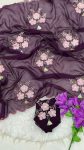 3RICH LOOK GEORGETTE SEQUENCE WORK AND ARC BORDER SAREE WITH UNSTITCHED BLOUSE CASUAL WEAR WHOLESALE PRICE ETHNIC GARMENT (9)