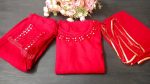 4RICH LOOK RAYON PAPER MIRROR WORK TOP BOTTOM WITH DUPATTA FESTIVE WEAR WHOLESALE PRICE ETHNIC GARMENT (6)