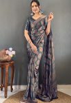 6FANCY MOSS SILK DIGITAL PRINTED READY TO WEAR SAREE WITH UNSTITCHED BLOUSE FESTIVE WEAR WHOLESALE PRICE ETHNIC GARMENT (15)