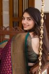 ATTRACTIVE BANARASI SILK WEAVING WORK SAREE WITH UNSTITCHED BLOUSE PARTY WEAR WHOLESALE PRICE ETHNIC GARMENT (13)