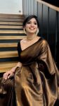 ATTRACTIVE BANARASI SOFT SILK ZARI WEAVING WORK SAREE WITH UNSTITCHED BLOUSE PARTY WEAR WHOLESALE PRICE ETHNIC GARMENT (4)