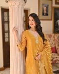 ATTRACTIVE RAYON SEQUENCE CODING EMBROIDERY WORK TOP BOTTOM WITH DUPATTA PARTY WEAR WHOLESALE PRICE ETHNIC GARMENT (11)