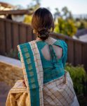 DESIGNER BANARASI SILK GOLD WEAVING WORK SAREE WITH UNSTITCHED BLOUSE FESTIVE WEAR WHOLESALE PRICE ETHNIC GARMENT (6)