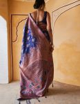 DESIGNER BANARASI SILK GOLD WEAVING WORK SAREE WITH UNSTITCHED BLOUSE FESTIVE WEAR WHOLESALE PRICE ETHNIC GARMENT (5)