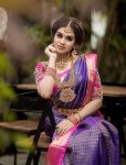 DESIGNER BANARASI SILK GOLD WEAVING WORK SAREE WITH UNSTITCHED BLOUSE FESTIVE WEAR WHOLESALE PRICE ETHNIC GARMENT (6)