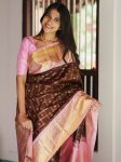DESIGNER BANARASI SILK GOLD WEAVING WORK SAREE WITH UNSTITCHED BLOUSE FESTIVE WEAR WHOLESALE PRICE ETHNIC GARMENT (5)