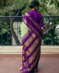 DESIGNER BANARASI SILK GOLD WEAVING WORK SAREE WITH UNSTITCHED BLOUSE WEDDING WEAR WHOLESALE PRICE ETHNIC GARMENT (1)