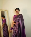 DESIGNER BANARASI SOFT SILK ZARI WEAVING WORK SAREE WITH UNSTITCHED BLOUSE PARTY WEAR WHOLESALE PRICE ETHNIC GARMENT (6)