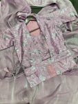 DESIGNER BURBERRY SILK READY TO WEAR SAREE WITH JACKET PARTY WEAR WHOLESALE PRICE ETHNIC GARMENT (4)