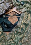 DESIGNER BURBERRY SILK THREAD WITH SEQUENCE WORK SAREE WITH UNSTITCHED BLOUSE PARTY WEAR WHOLESALE PRICE ETHNIC GARMENT (9)