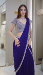 DESIGNER CHINON EMBROIDERY SEQUENCE WORK LEHENGA SAREE WITH STITCHED BLOUSE PARTY WEAR WHOLESALE PRICE ETHNIC GARMENT (4)