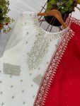 DESIGNER CHINON EMBROIDERY SEQUENCE WORK TOP PALAZZO WITH DUPATTA PARTY WEAR WHOLESALE PRICE ETHNIC GARMENT (5)