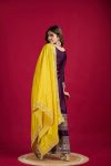DESIGNER CHINON EMBROIDERY SEQUENCE WORK TOP PALAZZO WITH DUPATTA PARTY WEAR WHOLESALE PRICE ETHNIC GARMENT (3)