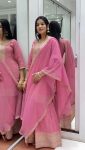 DESIGNER CHINON EMBROIDREY SEQUENEC WORK TOP SHARARA WITH DUPATTA PARTY WEAR WHOLESALE PRICE ETHNIC GARMENT (6)