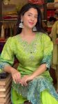 DESIGNER CHINON SILK DIGITAL PRINTED WITH EMBROIDERY AND PERAL STONE WORK TOP BOTTOM WITH DUPATTA FESTIVE WEAR WHOLESALE PRICE ETHNIC GARMENT (4)