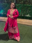 DESIGNER CHINON SILK EMBROIDERY CODING DORI SEQUENCE WORK TOP PALAZZO WITH DUPATTA FESTIVE WEAR WHOLESALE PRICE ETHNIC GARMENT (3)