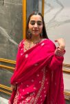 DESIGNER CHINON SILK EMBROIDERY CODING DORI SEQUENCE WORK TOP PALAZZO WITH DUPATTA FESTIVE WEAR WHOLESALE PRICE ETHNIC GARMENT (3)