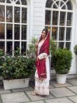 DESIGNER CHINON SILK EMBROIDERY SEQUENCE WORK TOP PALAZZO WITH DUPATTA FESTIVE WEAR WHOLESALE PRICE ETHNIC GARMENT (2)