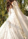 DESIGNER FAUX GEORGETTE EMBROIDERY WORK GOWN BOTTOM WITH DUPATTA FESTIVE WEAR WHOLESALE PRICE ETHNIC GARMENT (3)