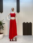 DESIGNER FRENCH CRAPE TUBE BLOUSE DRAPED SKIRT WITH EMBROIDERY AND MOTI WORK KOTI PARTY WEAR WHOLESALE PRICE ETHNIC GARMENT (5)