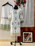 DESIGNER GEORGETTE REAL MIRROR AND ZARI EMBROIDERY WORK TOP SHARARA WITH DUPATTA FESTIVE WEAR WHOLESALE PRICE ETHNIC GARMENT (2)