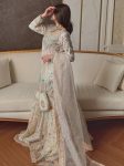 DESIGNER GEORGETTE SEQUENCE THREAD EMBROIDERY WOTK TOP SHARARA WITH DUPATTA FESTIVE WEAR WHOLESALE PRICE ETHNIC GARMENT (8)