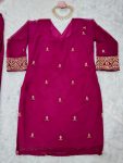 DESIGNER GEORGETTE THREAD WITH SEQUENCE WORK TOP PALAZZO WITH DUPATTA FETIVE WEAR WHOLESALE PRICE ETHNIC GARMENT (4)