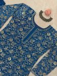 DESIGNER GEORGETTE THREAD WITH SEQUENCE WORK TOP SHARARA WITH DUPATTA FESTIVE WEAR WHOLESALE PRICE ETHNIC GARMENT (3)