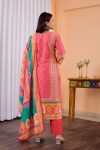 DESIGNER MUSLIN DIGITAL PRINTED TOP BOTTOM WITH DUPATTA FESTIVE WEAR WHOLESALE PRICE ETHNIC GARMENT (10)