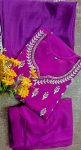 DESIGNER RAYON SLUB EMBROIDERY WORK TOP BOTTOM WITH DUPATTA PARTY WEAR WHOLESALE PRICE ETHNIC GARMENT (5)