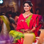 DESIGNERLITCHI SILK JACQUARD WORK SAREE WITH UNSTITCHED BLOUSE WEDDING WEAR WHOLESALE PRICE ETHNIC GARMENT (4)
