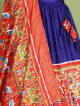 DOLA SILK PRINT WORK FOIL WORK LEHENGA CHOLI WITH DUPATTA FESTIVE WEAR WHOLESALE PRICE ETHNIC GARMENT (6)