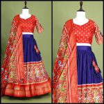 DOLA SILK PRINT WORK FOIL WORK LEHENGA CHOLI WITH DUPATTA FESTIVE WEAR WHOLESALE PRICE ETHNIC GARMENT (6)