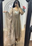 FABCY VICHITRA SILK HAND WORK A LINE GOWN PALAZZO WITH DUPATTA FESTIVE WEAR WHOLESALE PRICE ETHNIC GARMENT (12)