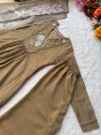FABCY VICHITRA SILK HAND WORK A LINE GOWN PALAZZO WITH DUPATTA FESTIVE WEAR WHOLESALE PRICE ETHNIC GARMENT (12)