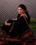 FANCY BANARASI SILK WEAVING WORK SAREE WITH UNSTITCHED BLOUSE PARTY WEAR WHOLESALE PRICE ETHNIC GARMENT (1)