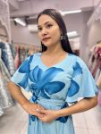 FANCY CHINON DIGITAL PRINTED GOWN CASUAL WEAR WHOLESALE PRICE ETHNIC GARMENT (3)
